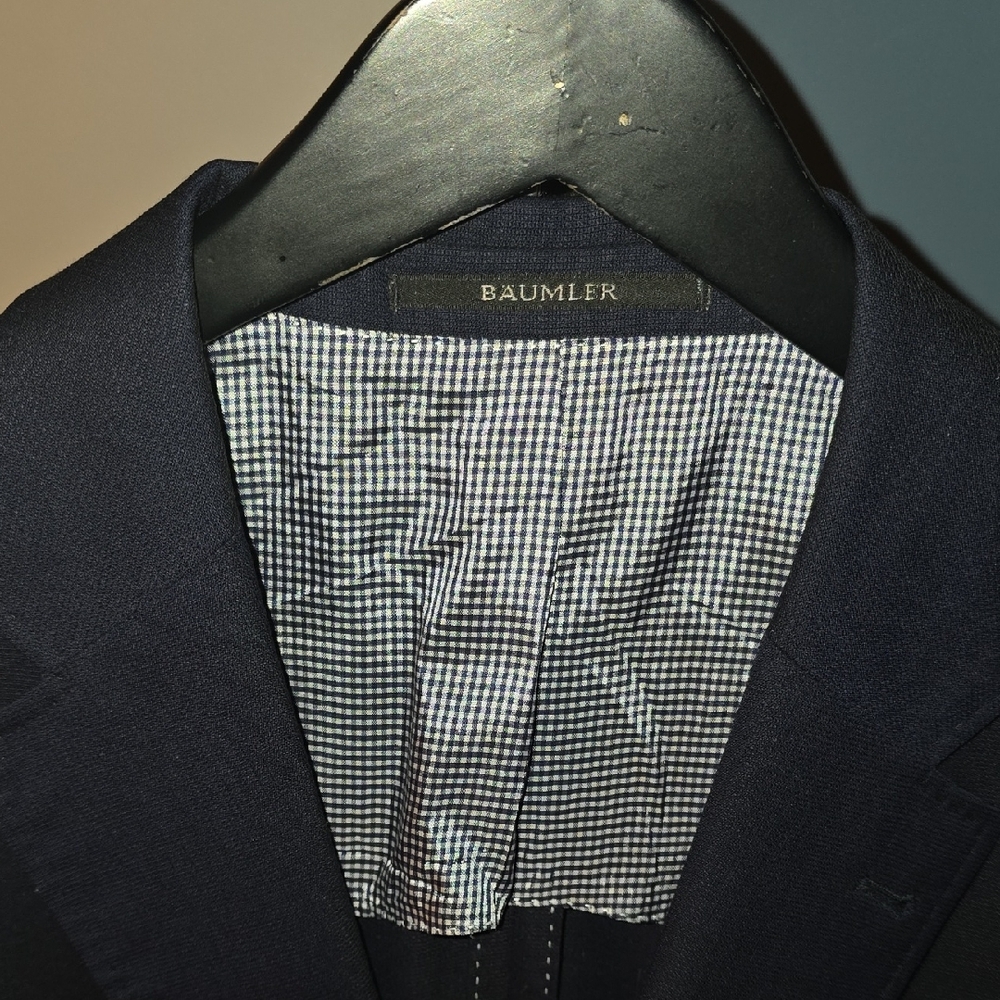 Men's Baumler Navy Blue Blazer